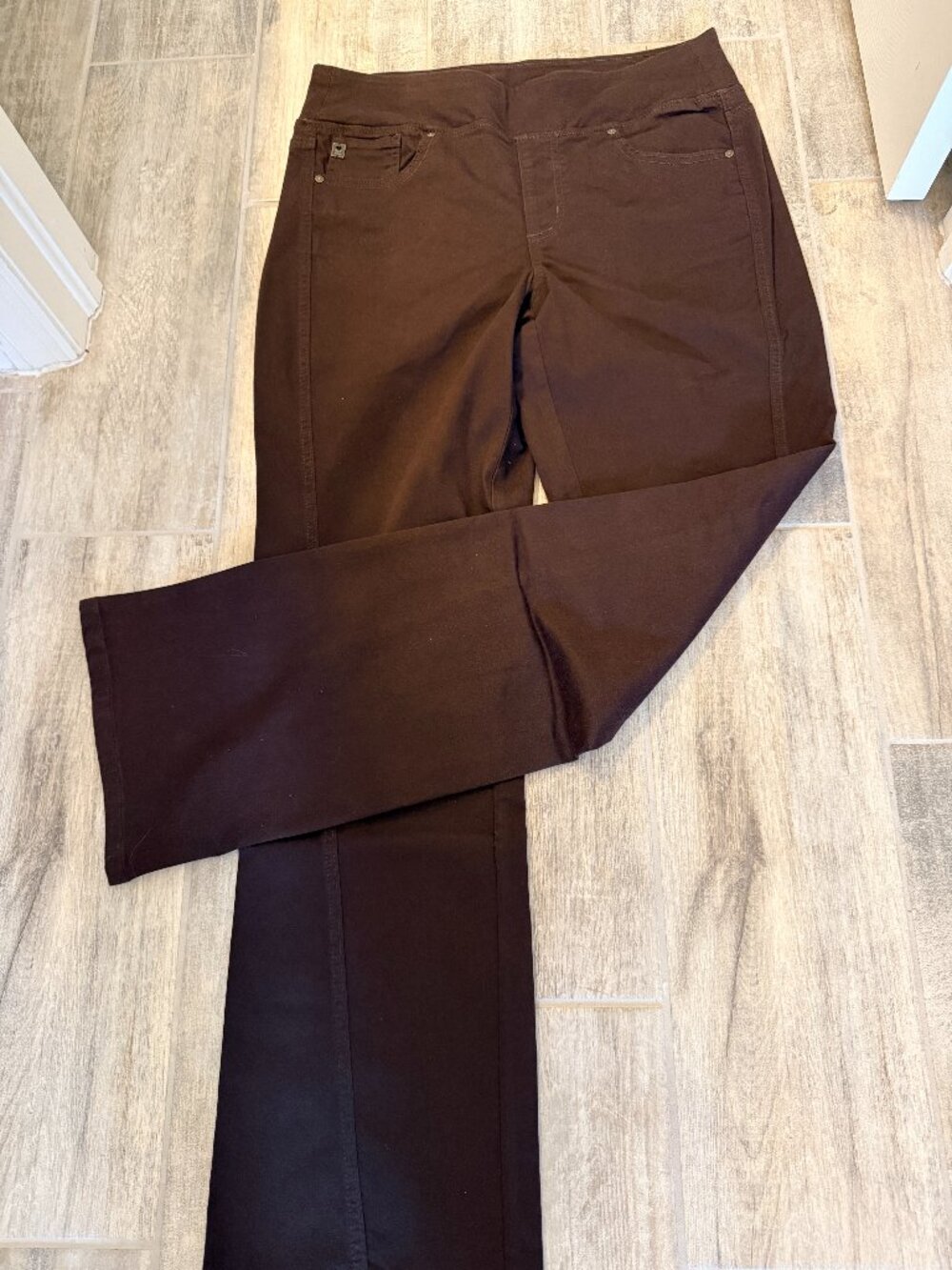 Belle by Kim Gravel Brown Jeans-14T-NEW